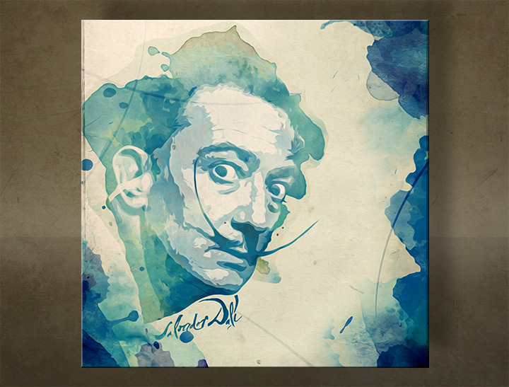 Slike na platnu Salvador Dalí - AQUArt / Tom Loris 004AA1