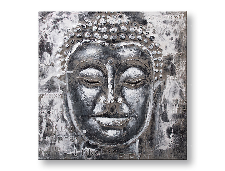 Slikana slika na platnu BUDHA 1-dijelna CFAZH4740AE1 - 60x60 cm