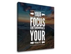 Motivaciona slika na platnu Your focus