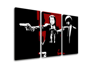 POP Art slike Pulp Fiction 3-dijelna pulp5