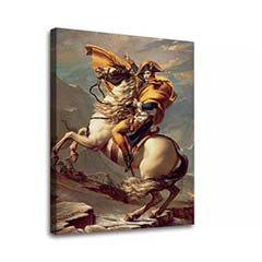 Slike na platnu Jacques-Louis David - Napoleon Crossing the Alps