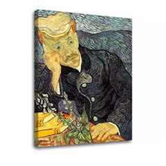 Slike na platnu Vincent van Gogh - Portrait of Dr. Gachet