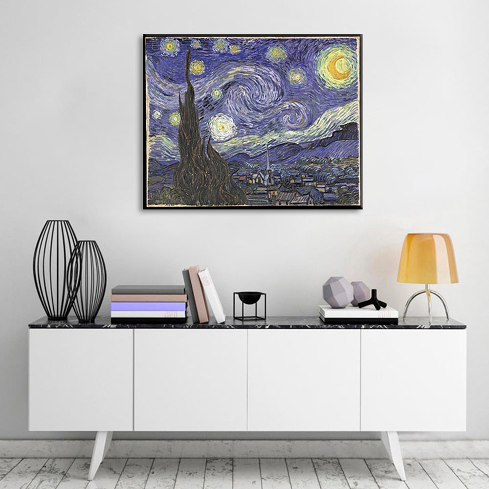 Slike na platnu Vincent van Gogh - The Starry Night