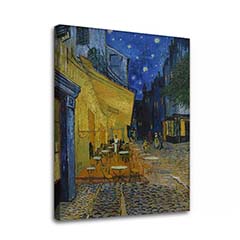 Slike na platnu Vincent van Gogh - Café Terrace at Night