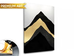 Slike na platnu PREMIUM ART - Apstrakt Planina