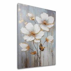 Cvjetni svijet na platnu Ljepota jednostavnosti 60x90 cm