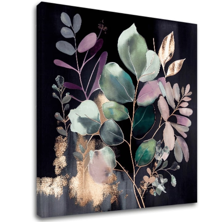Moderne slike na platnu - Smaragdna simfonija džungle 100x100 cm