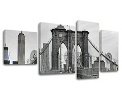 Slike na platnu 4-delne GRADOVI - NEW YORK ME114E40