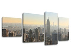Slike na platnu 4-delne GRADOVI - NEW YORK ME117E40