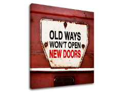 Motivacijska zidna umjetnost Stari načini_002