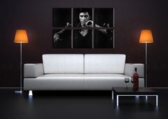 Oslikana POP ART zidna slika SCARFACE-AL PACINO 210x140 cm