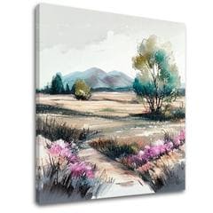 Pejzaž na platnu Putovanje u nepoznatu zemlju | 50x50 cm