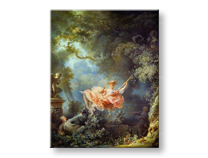 Slika na platnu THE SWING – Jean-Honoré Fragonard  