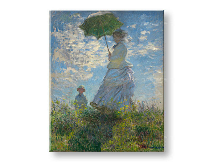 Slika na platnu LADY WITH UNMBRELLA – Claude Monet   