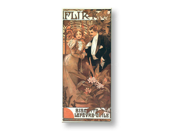 Slika na platnu FLIRT – Alfons Mucha