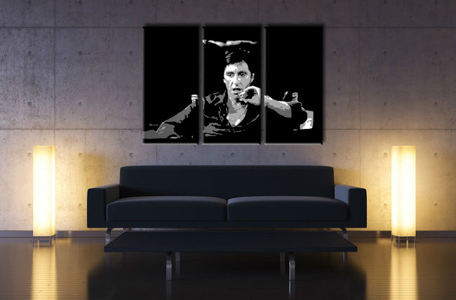 Ručno oslikana POP ART slika AL PACINO 120x80 cm