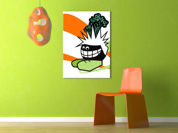 Ručno oslikana POP ART slika FUNNY 50x70 cm