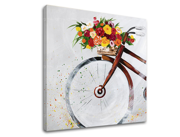 Slika na platnu BICYKEL 70x70 cm