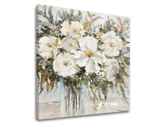 Slika na platnu CVIJEĆE U VAZI 1 dio XOBCH1674WE1 | 50x50 cm