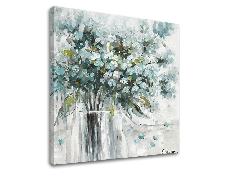 Slika na platnu CVIJEĆE U VAZI 70x70 cm