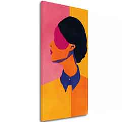 Slika VIBRANT SILHOUETTE | Talijansko platno