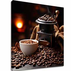 Slike kave za kuhinju Mrtva priroda s kavom