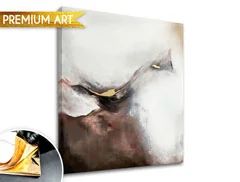 Slike na platnu - PREMIUM ART - Abstract Fogged Shield Popust 30% 90X90 cm