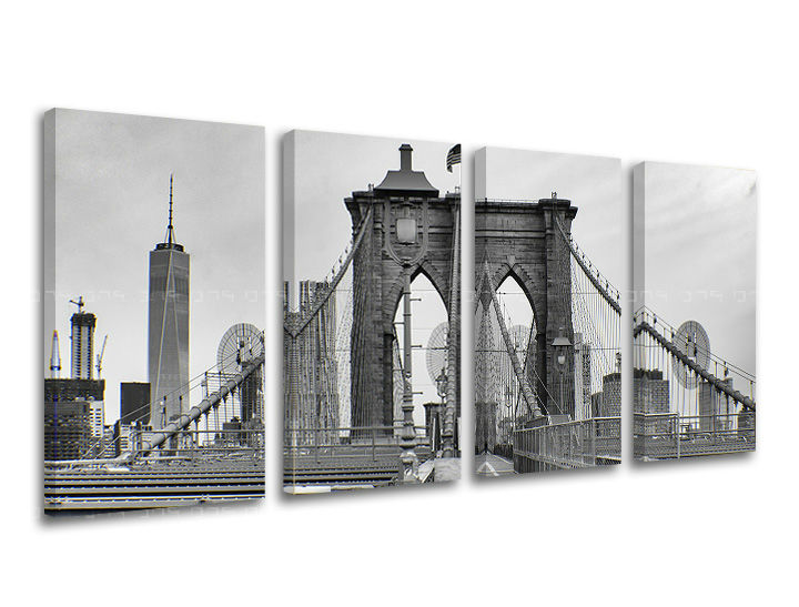 Slike na platnu 4-delne GRADOVI - NEW YORK ME114E40