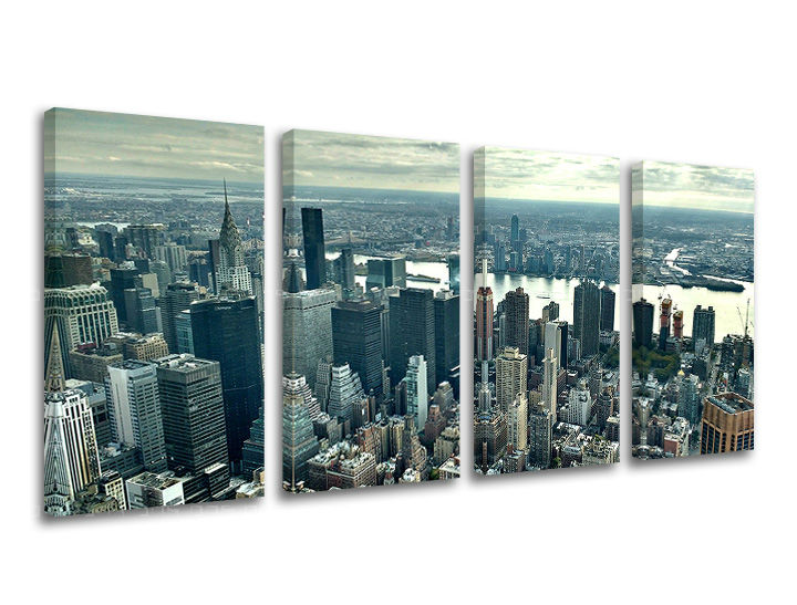 Slike na platnu 4-delne GRADOVI - NEW YORK ME118E41
