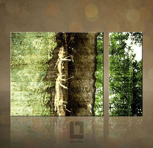 >Na Lageru< Umjetničke slike Tom Loris Abstract NATURE Popust 33% 90x60 cm 001N2/24h
