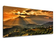Zidna slika PANORAMA PEJZAŽ 70x140 cm