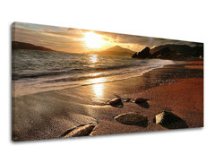 Zidna slika PANORAMA ZAPAD SLNKA 50x100 cm