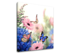 Zidna slika RUŽIČASTI CVIJEĆI_153-12