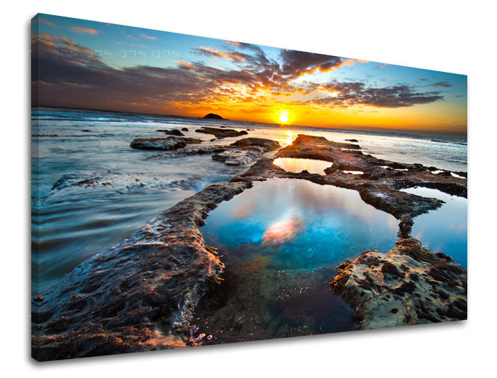 Zidna slika WEST WEST SLNKA 60x90 cm