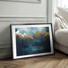 Zidni plakat s EXTRA efektom - Mountain Majesty