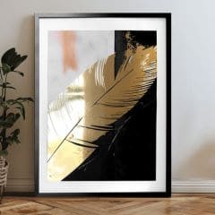 Zidni poster s EXTRA efektom - Aurora Plume