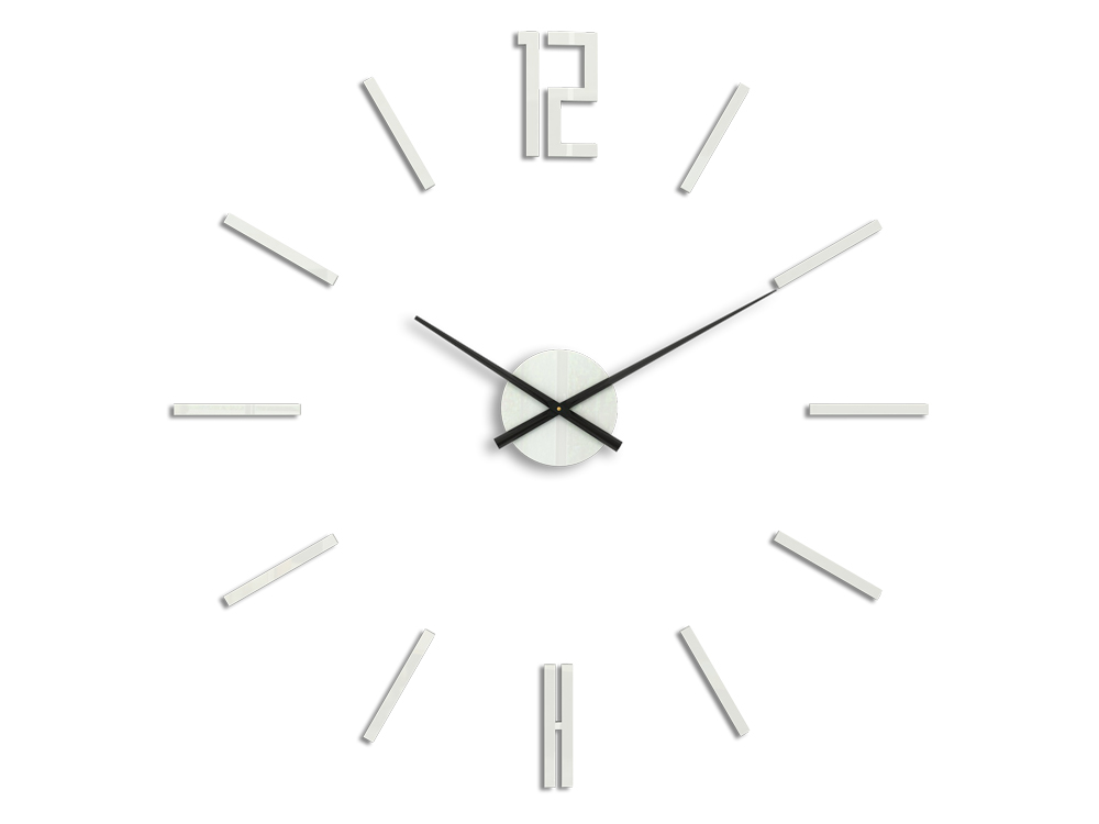 Zidni satovi CARLO WHITE HMCNH057-white